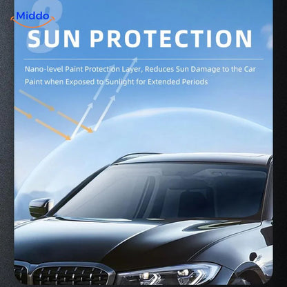 Nano Crystal Wax for Car and Window Coating | High Gloss Finish for Protection
