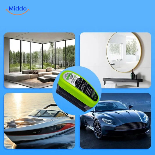 Nano Crystal Wax for Car and Window Coating | High Gloss Finish for Protection