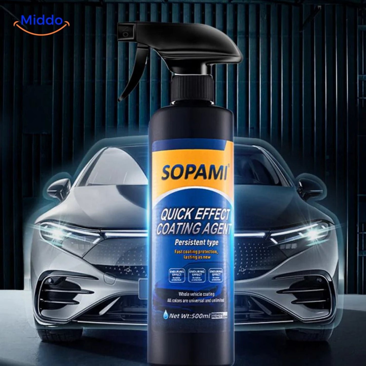 Nano Crystal Wax for Car and Window Coating | High Gloss Finish for Protection