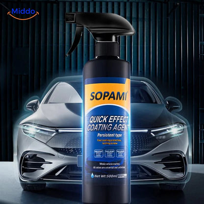 Nano Crystal Wax for Car and Window Coating | High Gloss Finish for Protection