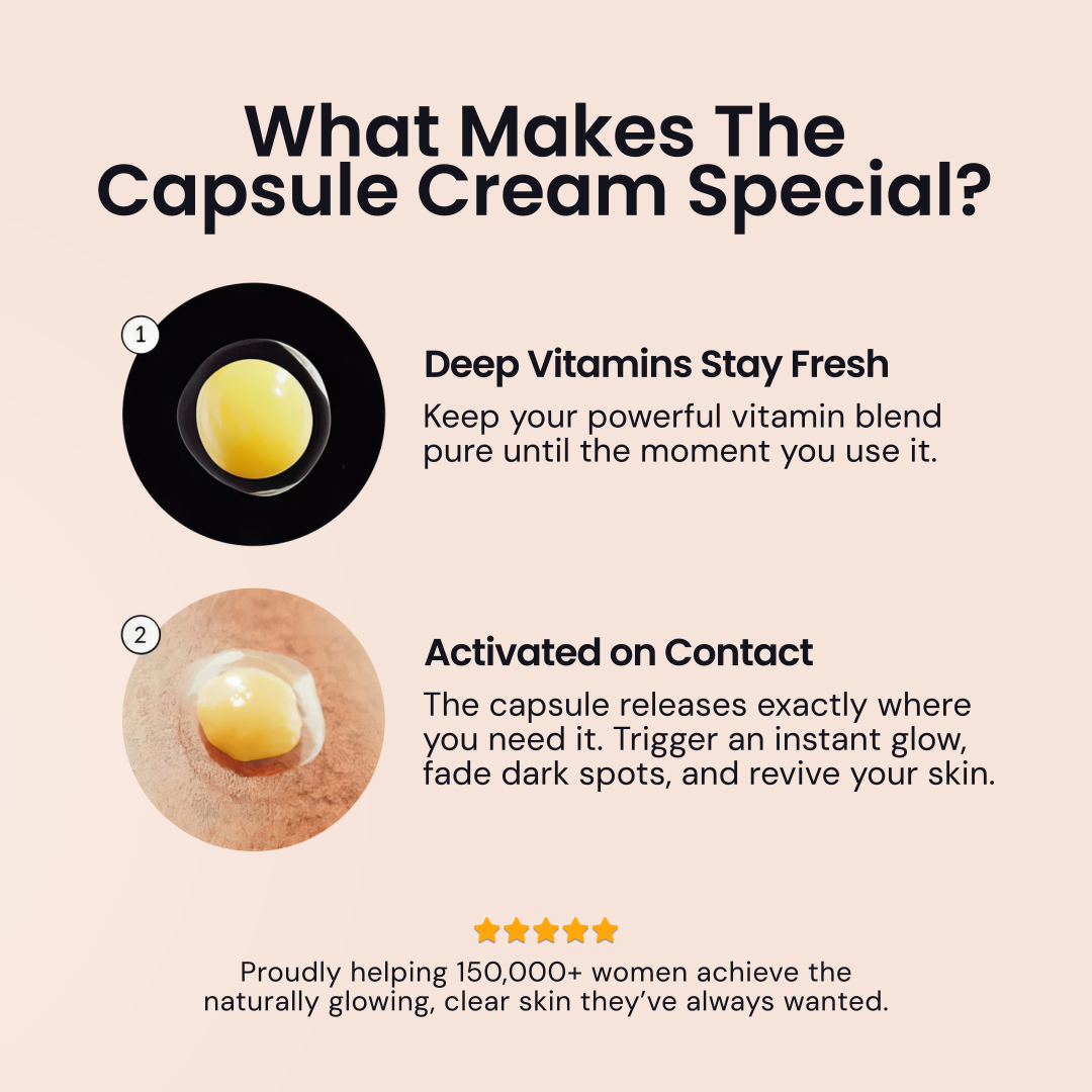 RadiantSkin Essence | Fresh Vitamin C Capsule Cream