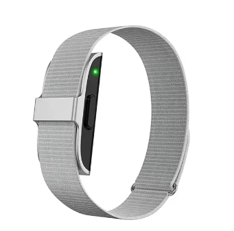 Discreet Fitness Tracker Band with Heart Rate Monitor and Step Counter