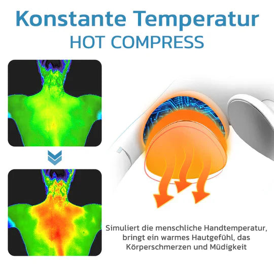 Ultrasound Lymphatic Drainage Device for Cellulite Reduction and Muscle Relaxation