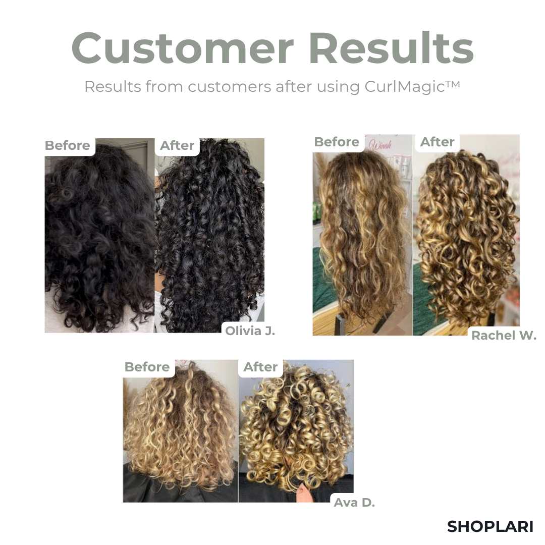 CurlMagic™ – Effortlessly Transform Frizz into Stunning, Silky Curls
