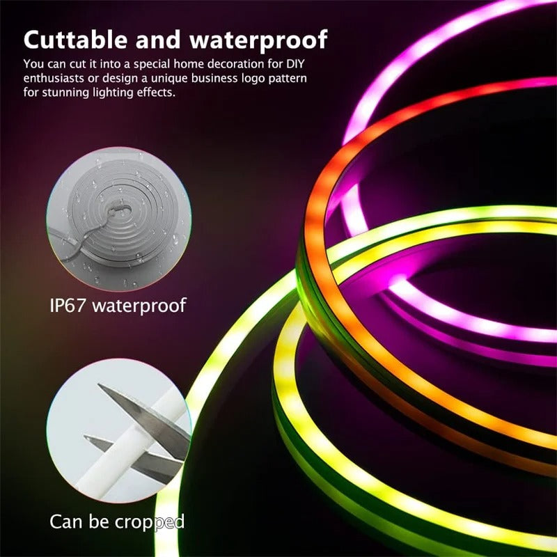 Illuminate Your Space with Vibrant LED Flex Strips