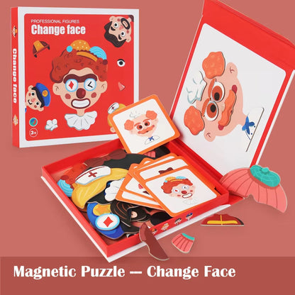 Educational Emotion Expression Puzzle for Kids
