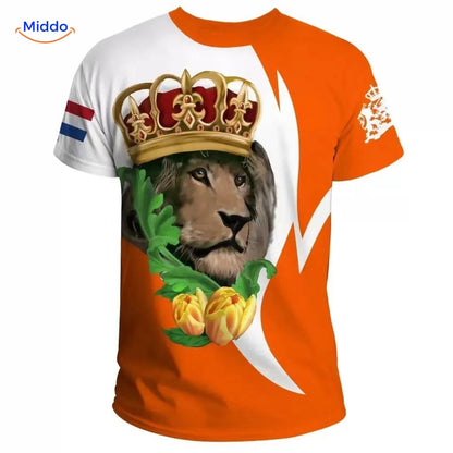 Orange Spirit T-Shirt for Formula 1, King’s Day & National Celebrations