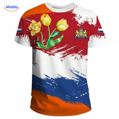 Orange Spirit T-Shirt for Formula 1, King’s Day & National Celebrations