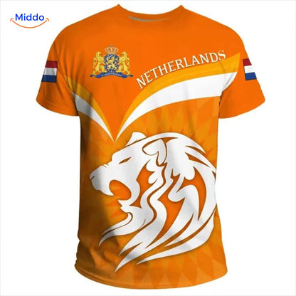 Orange Spirit T-Shirt for Formula 1, King’s Day & National Celebrations