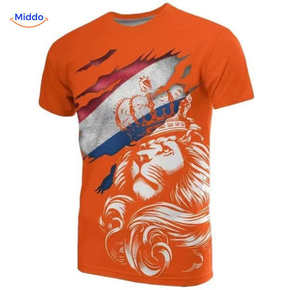 Orange Spirit T-Shirt for Formula 1, King’s Day & National Celebrations