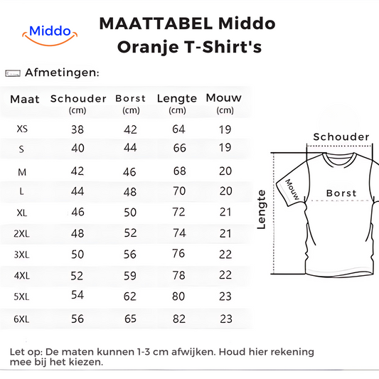 Orange Spirit T-Shirt for Formula 1, King’s Day & National Celebrations