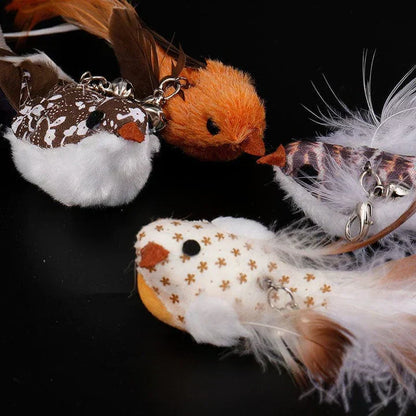 Fluttering Cat Toy - Interactive Playmate for Feline Fun