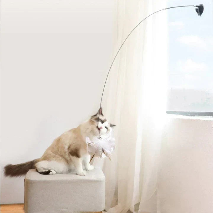 Fluttering Cat Toy - Interactive Playmate for Feline Fun