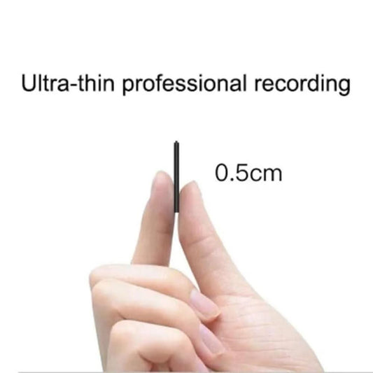 Compact Voice Recorder with Smart Activation for Hands-Free Use