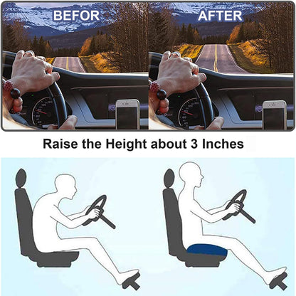 Ergonomic Booster Seat for Adults – Enhanced Comfort and Visibility