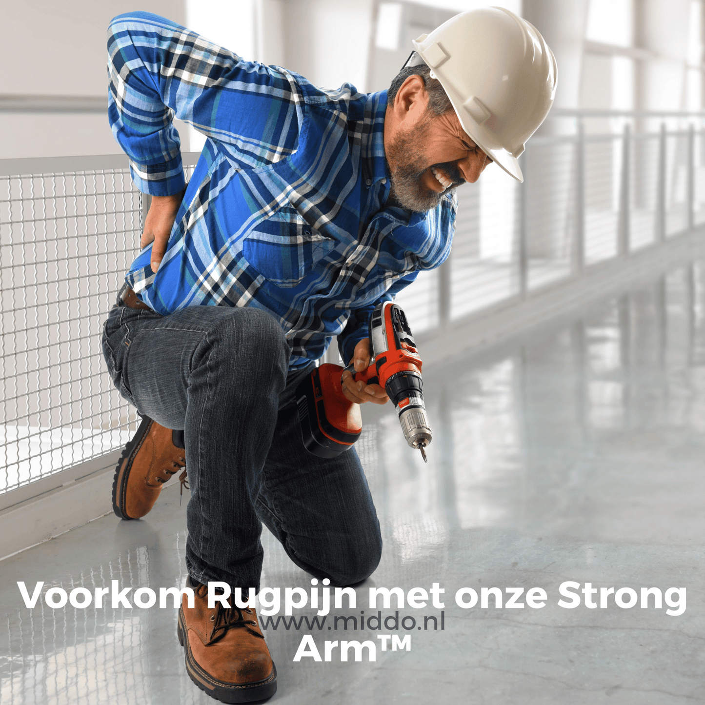 Back Support with Lifting Aid for Pain Relief - 150 kg Capacity
