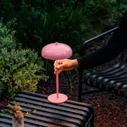 LED Table Lamp with Rechargeable Cordless Design