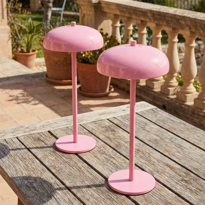LED Table Lamp with Rechargeable Cordless Design