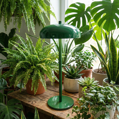 LED Table Lamp with Rechargeable Cordless Design