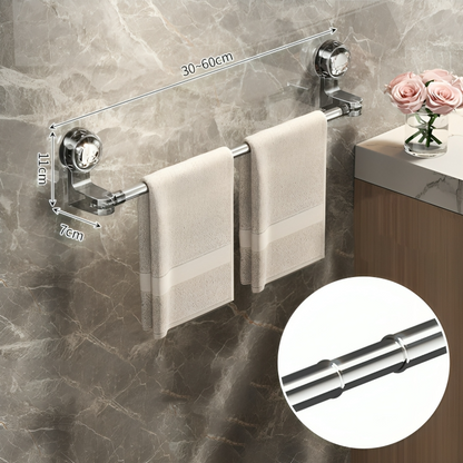 Adjustable Suction Cup Towel Holder