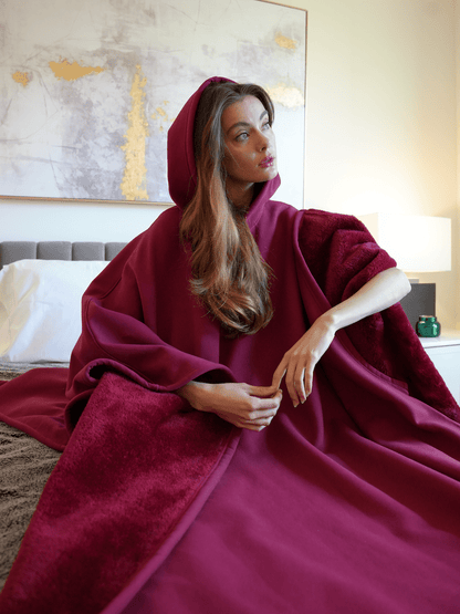 Cinematic Comfort Hoodie Blanket