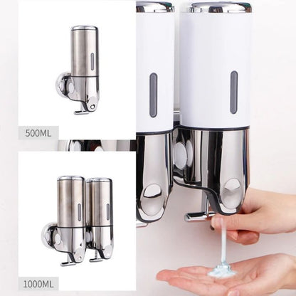 SleekWall - Stylish Wall-Mounted Soap Dispenser for Modern Spaces
