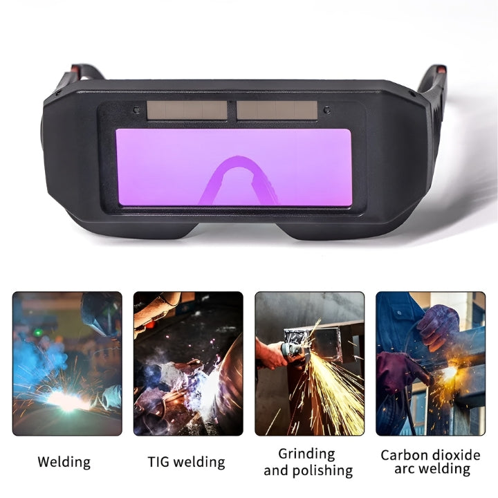 Smart Auto-Dimming Welding Glasses for Clear Vision