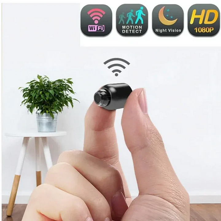 Smart Home Indoor Surveillance Camera with Night Vision