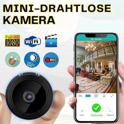 Smart Home Indoor Surveillance Camera with Night Vision