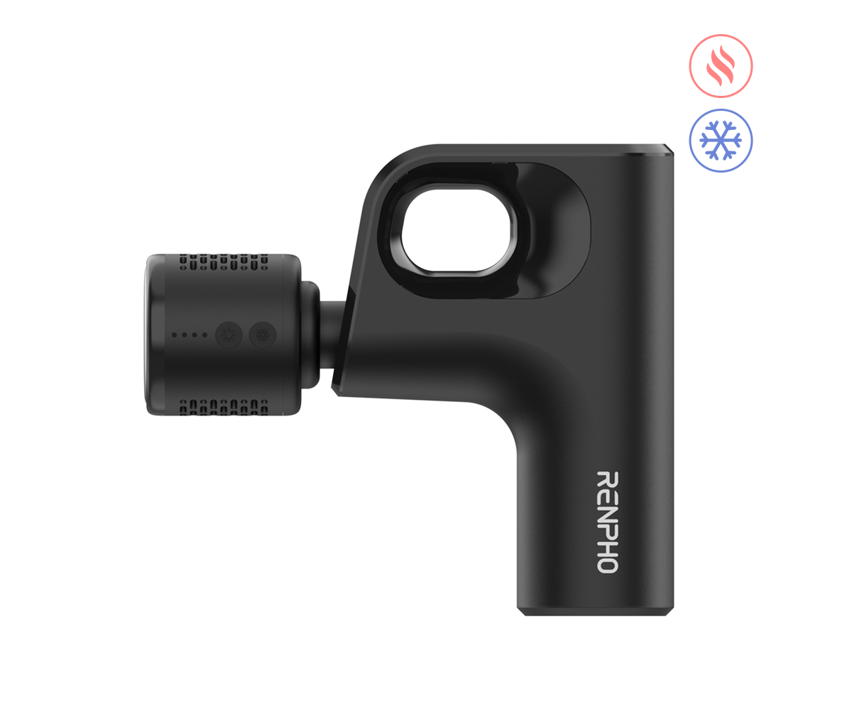 Portable Muscle Relief Gun | Heat & Cold Therapy Massage Device