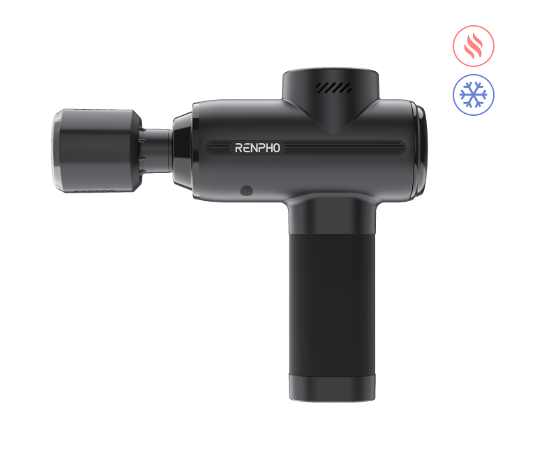 Muscle Relaxation Gun | 8 Heat Settings and User-Friendly Display