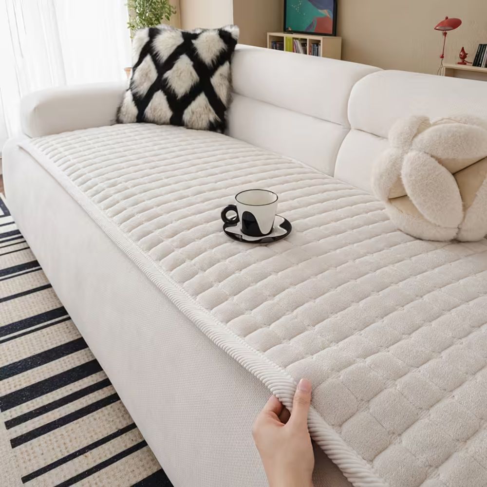 Cozy Quilted Sofa Protector for Ultimate Comfort