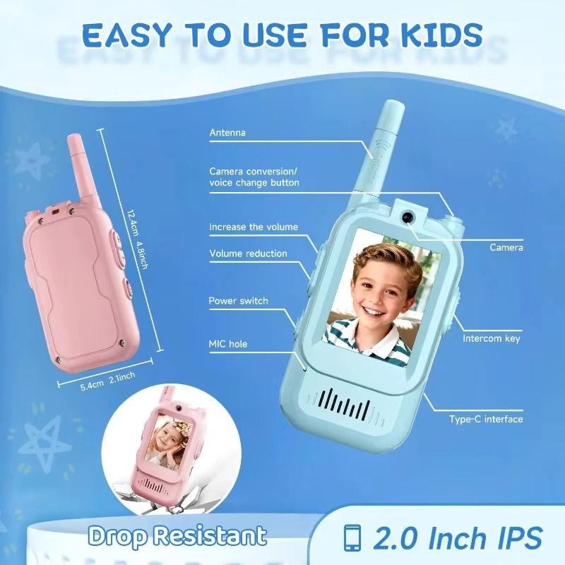 VisionTalk: Rechargeable Video Communicator for Kids