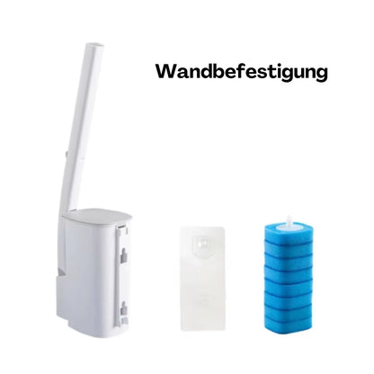 Toilet Cleaning Set with Disposable Pads - Effortless & Hygienic - Ocean Scent
