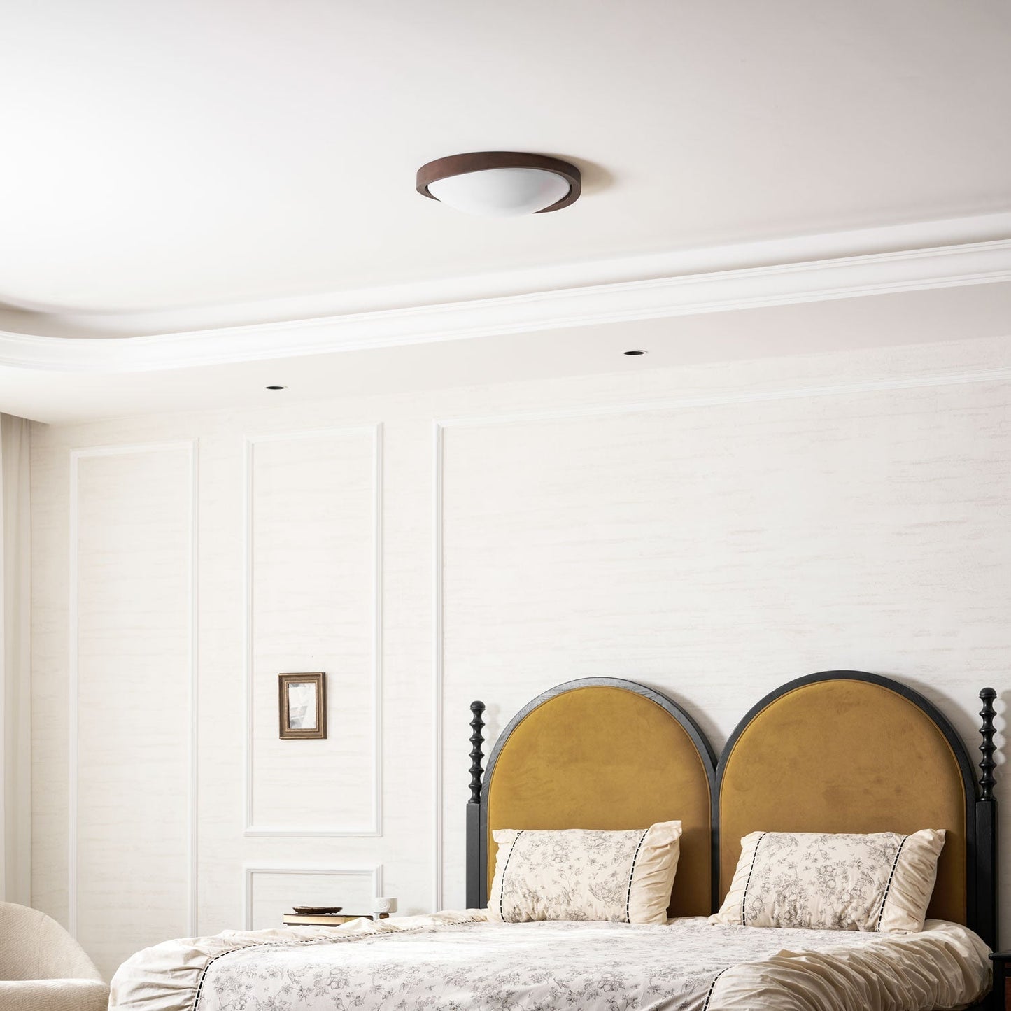 Modern Interior Ceiling Lights with Curved Edges