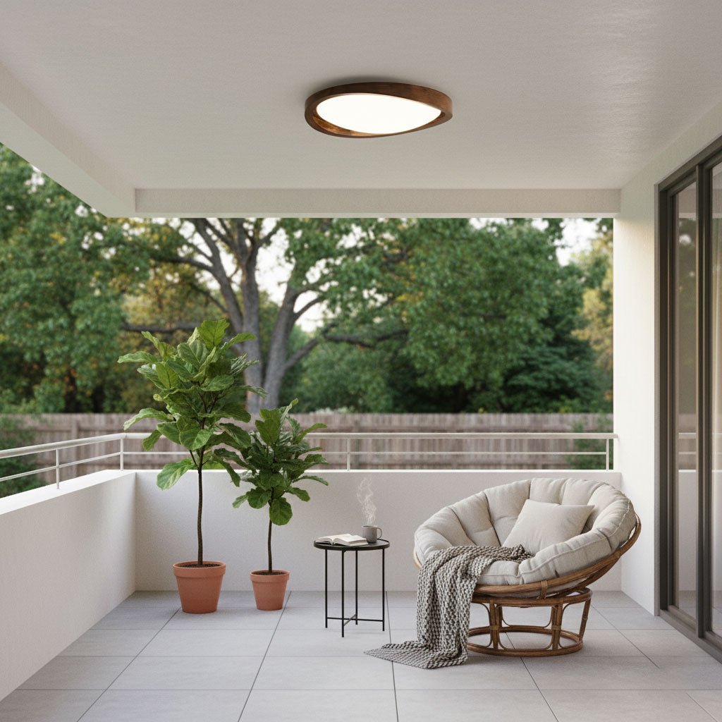 Modern Interior Ceiling Lights with Curved Edges