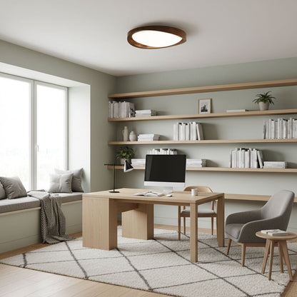 Modern Interior Ceiling Lights with Curved Edges