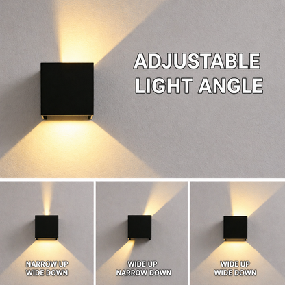 Wireless Wall Light | Motion Sensor with Adjustable Angle | LumaGlow