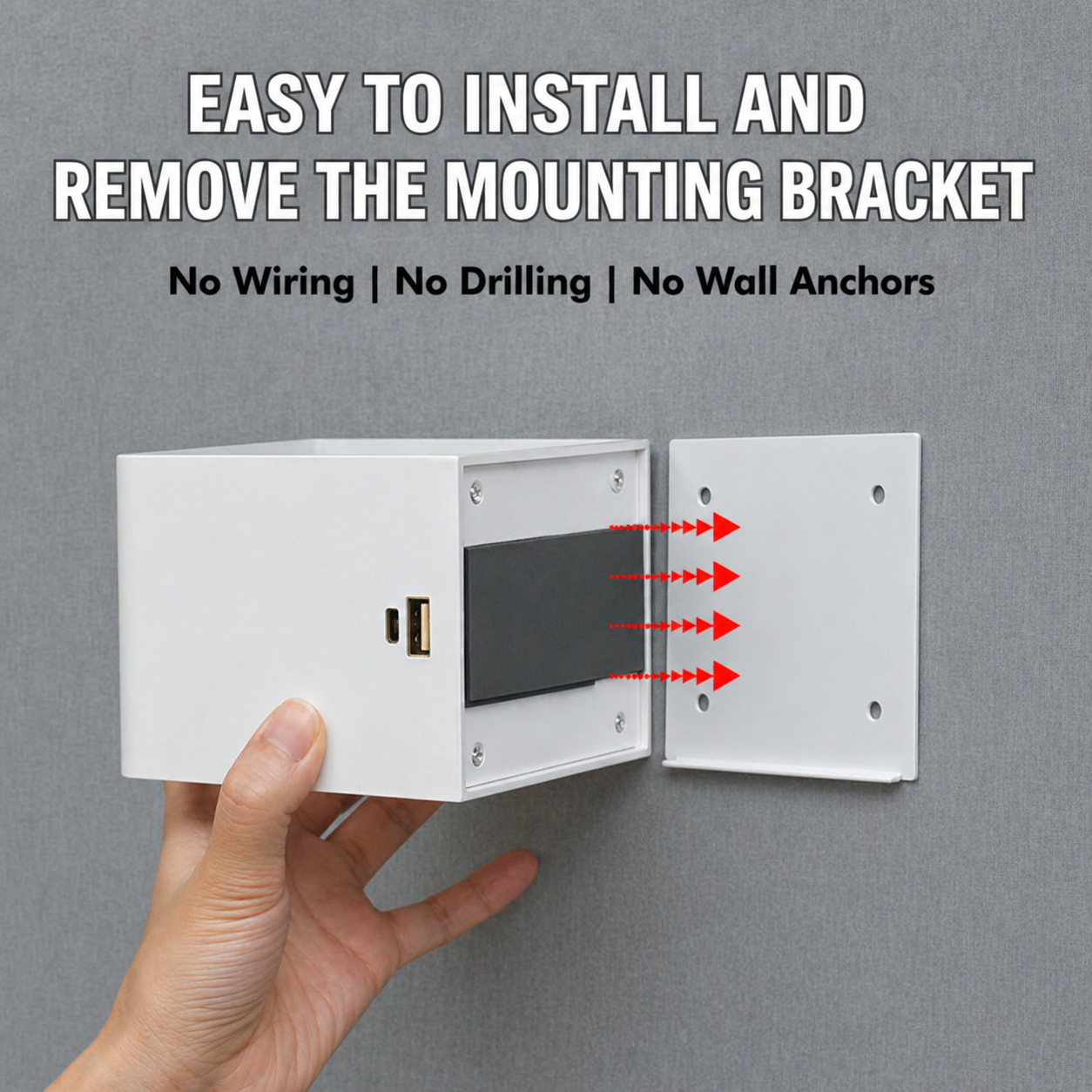Wireless Wall Light | Motion Sensor with Adjustable Angle | LumaGlow