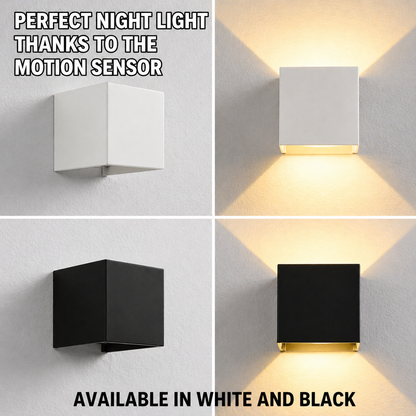 Wireless Wall Light | Motion Sensor with Adjustable Angle | LumaGlow