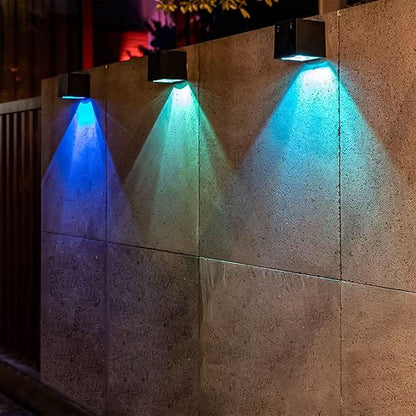 Elegant Solar Wall Light | Eco-Friendly Outdoor Illumination