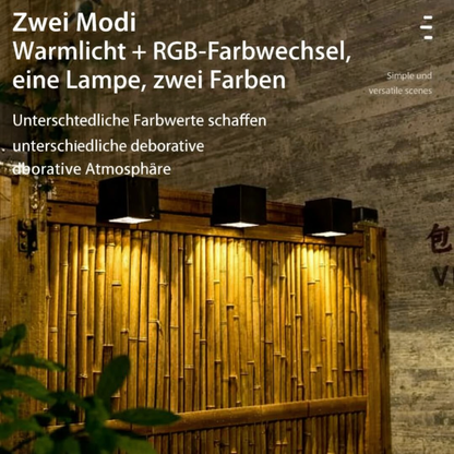 Elegant Solar Wall Light | Eco-Friendly Outdoor Illumination