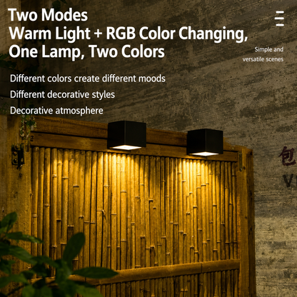 Elegant Solar Wall Light | Eco-Friendly Outdoor Illumination