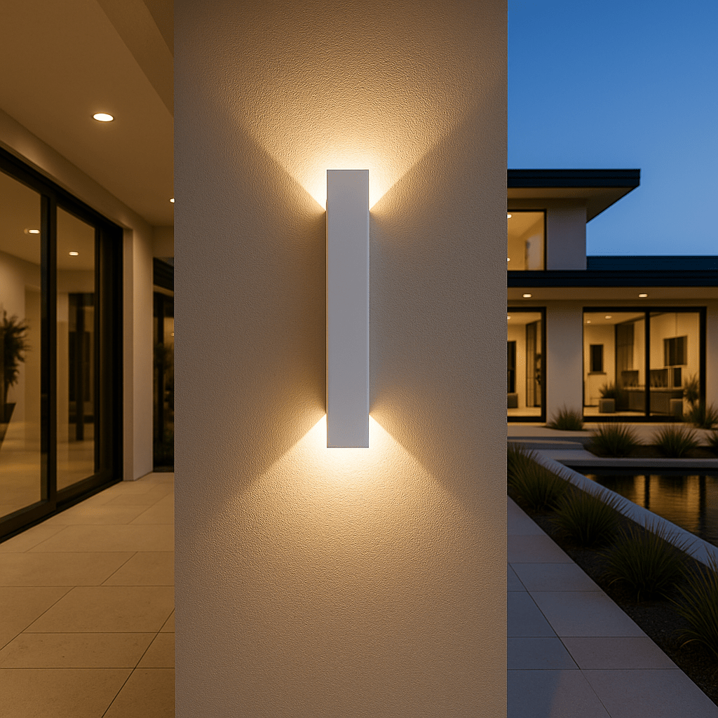 Sleek Cylinder Wall Light | Contemporary LED Illumination