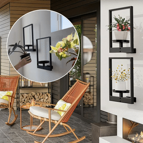 Elevate Your Space with a Stylish Plant Wall Holder
