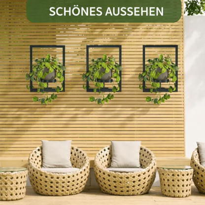 Vertical Garden Wall Rack | Stylish Metal Design | Space-Saving & Versatile