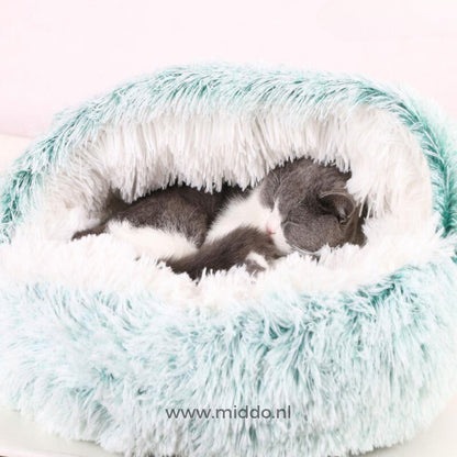 Cozy Pet Bed for Happy Dogs and Cats – SnuggleNest Design