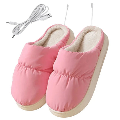 Electric Heated Slippers for Comfortable Winter Wear