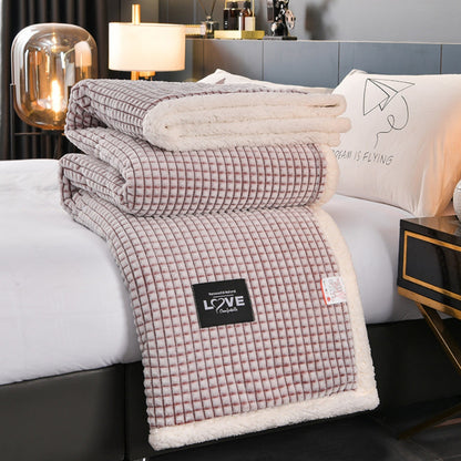 Luxurious Soft Waffle Fleece Blanket for All Seasons