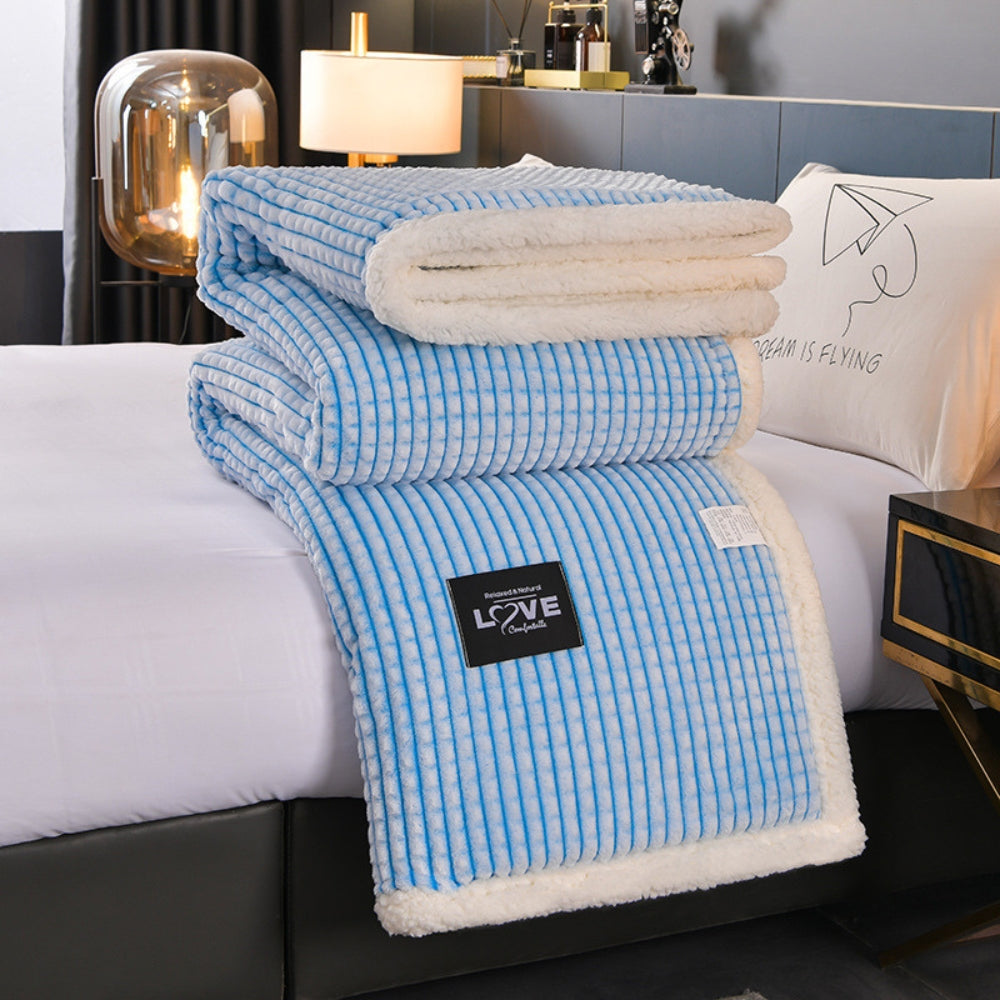 Luxurious Soft Waffle Fleece Blanket for All Seasons